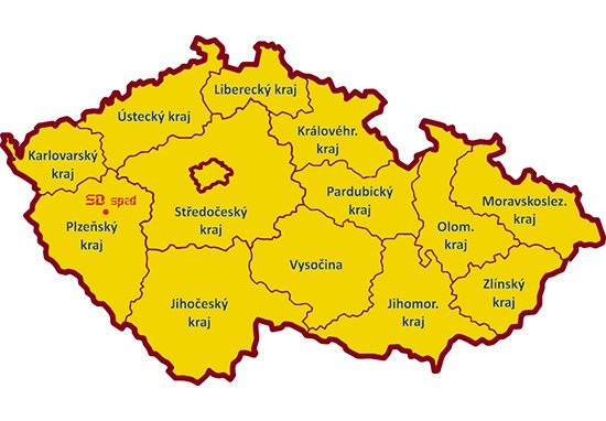 Vytěžování vozidel pro dopravu po ČR