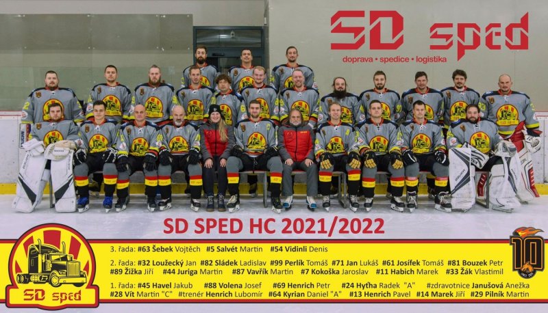 Podpora hokejového klubu HC SD sped
